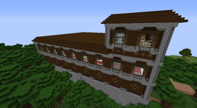 How does Minecraft Forest House Occupy Minecraft Forest Mansion How to find?