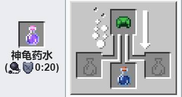 How is the use of Minecraft turtle potion?