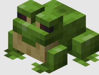 Minecraft frog