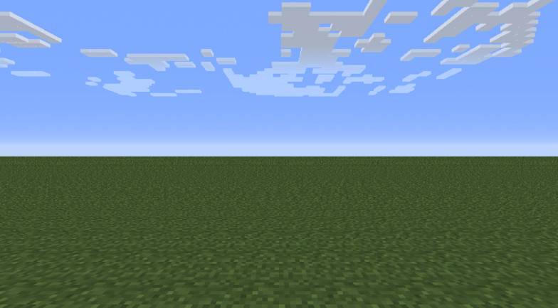 Minecraft ultra -flat survival how to play Minecraft Super flat world survival strategy