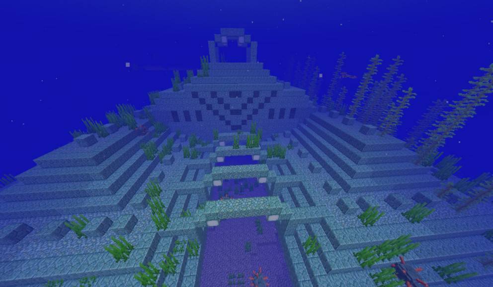 How to find the treasure of the Minecraft Temple of the Minecraft Underwater Temple