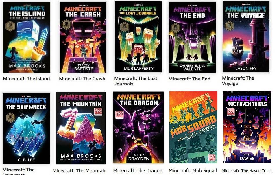 Minecraft novels recommend Minecraft novels