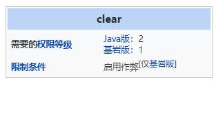 MinecraftClear instruction