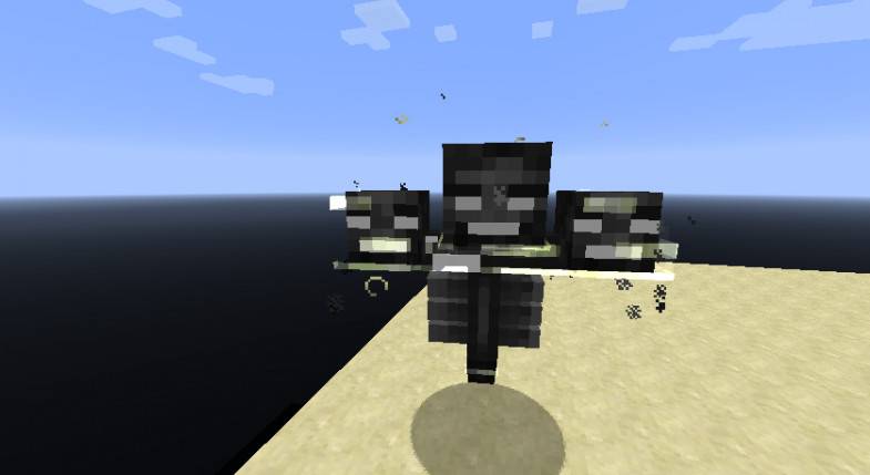 How to call Minecraft withering, how can I call it out?