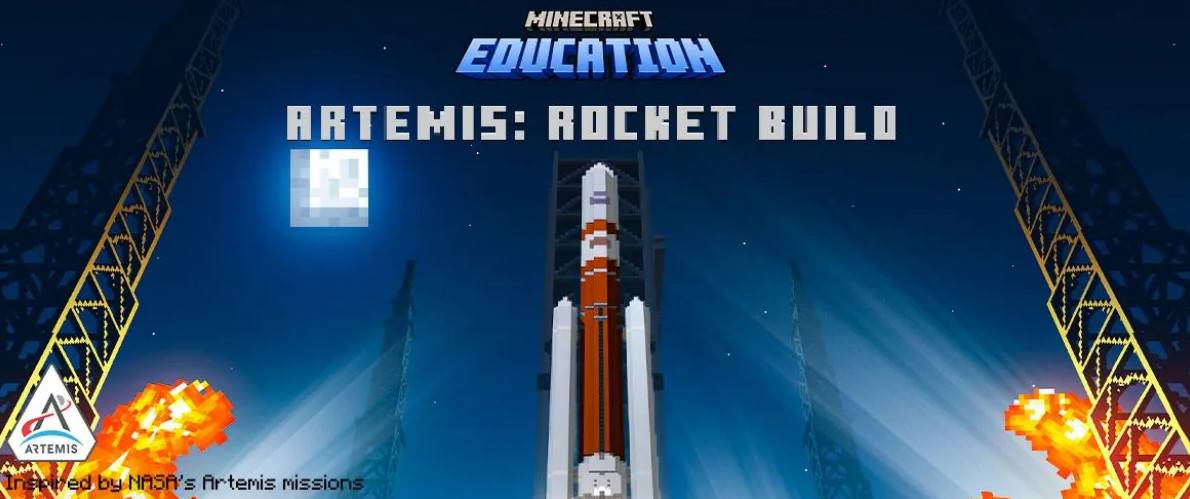 Minecraft Education Edition released the new DLC-Artemis task