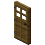 What do you use to do the door?