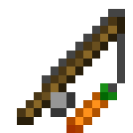 What is the use of carrots fishing rods for minecraft carrot fishing rod?