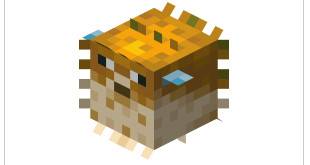 Minecraft puffer fish