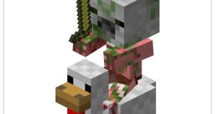 Minecraft chicken knight
