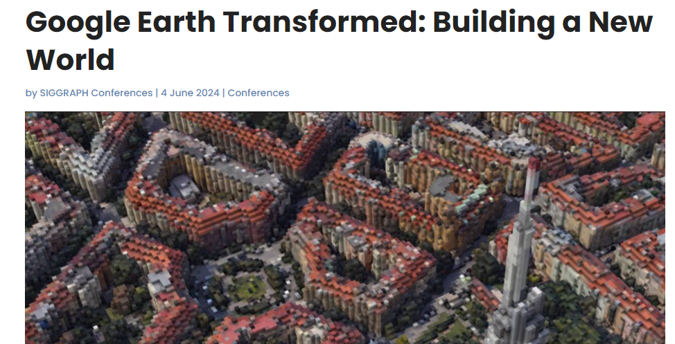Foreign graduate students have developed new technologies, which can convert the real world into "Minecraft" b