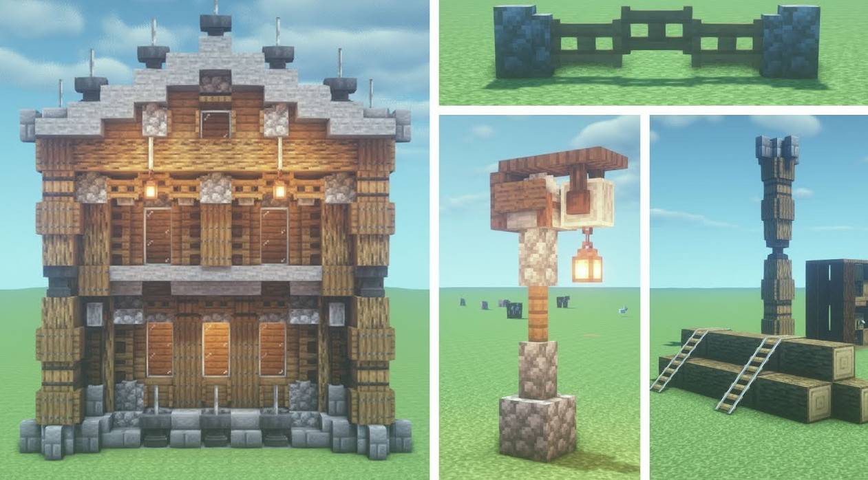 Minecraft architectural material selection Minecraft architectural material hardness Daquan