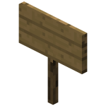 What should I do if there is a notice sign for the Minecraft notice sign?