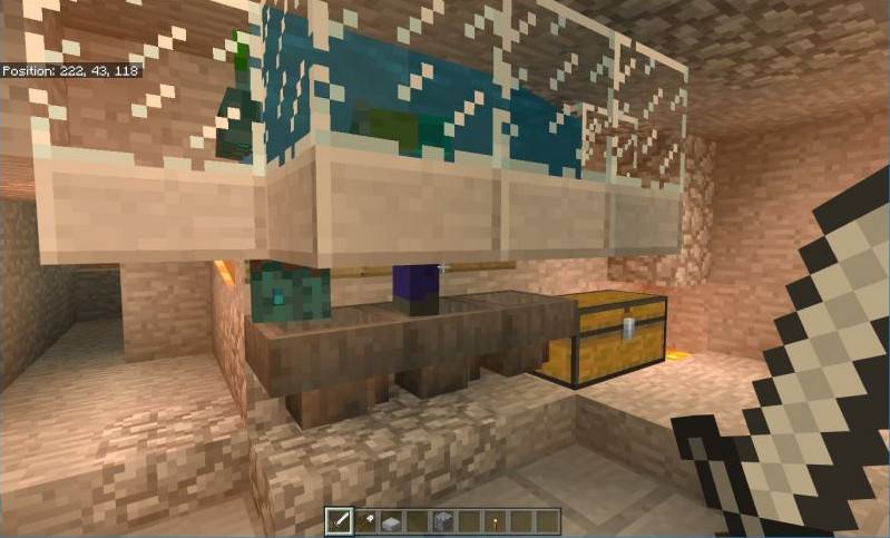 How to brush the corpse Minecraft drowning trap production tutorial