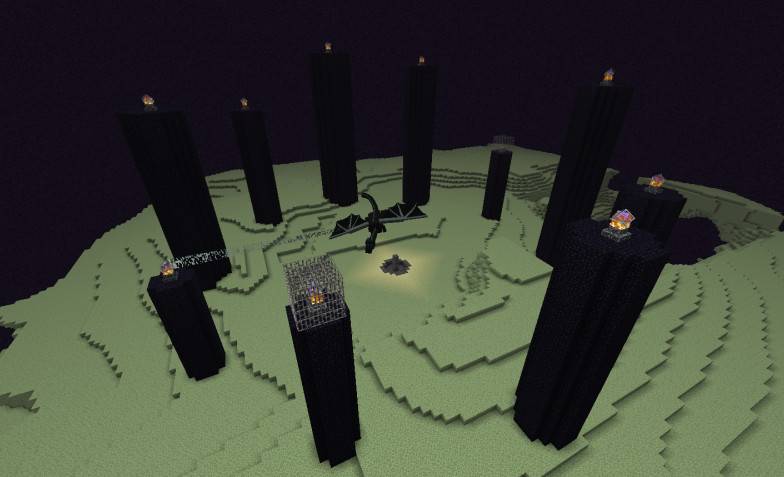 What is the use of MINECRAFT at the end of Minecraft?