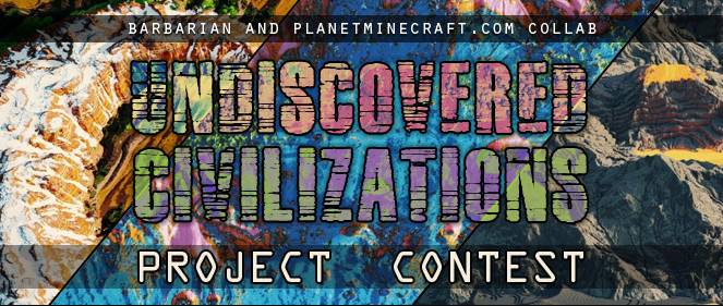 Minecraft UNDISCOVERED CIVILIZATIONS Building Competition