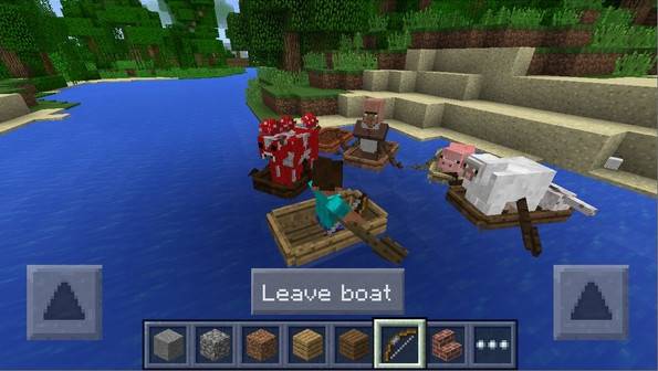 What are the Minecraft transportation methods