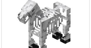 Minecraft Skeleton Horse
