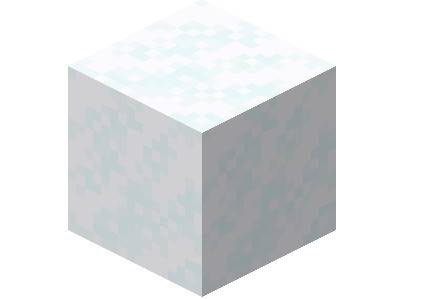 How is Minecraft fine snow?