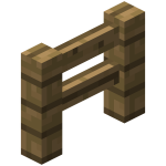 Minecraft橡木栅栏
