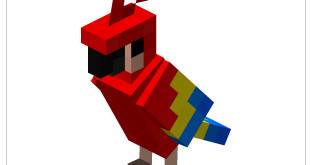 Minecraft parrot