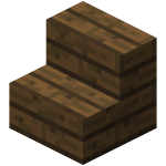 Minecraft云杉楼梯