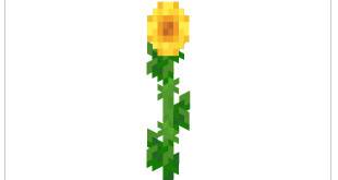How to brush Minecraft Minecraft Flower Planting Tutorial Detailed Explanation