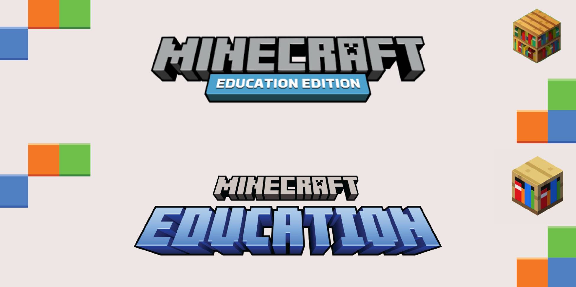 Minecraft Education Edition replace the new logo