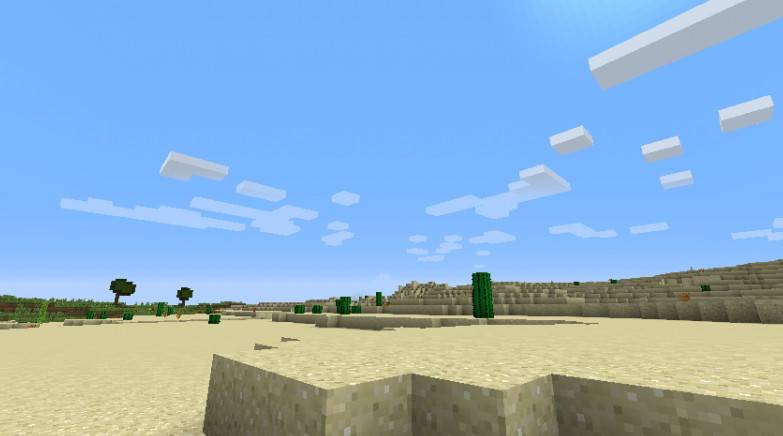 What is the use of Minecraft Desert Minecraft Desert?