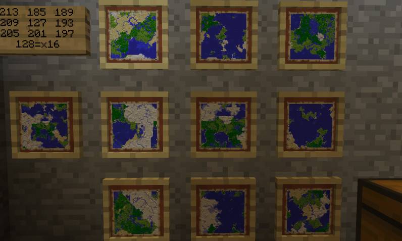 What is the Minecraft map of Minecraft map?