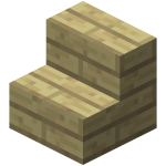 Minecraft桦木楼梯