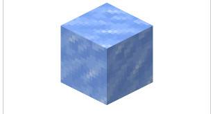minecraft ice floating