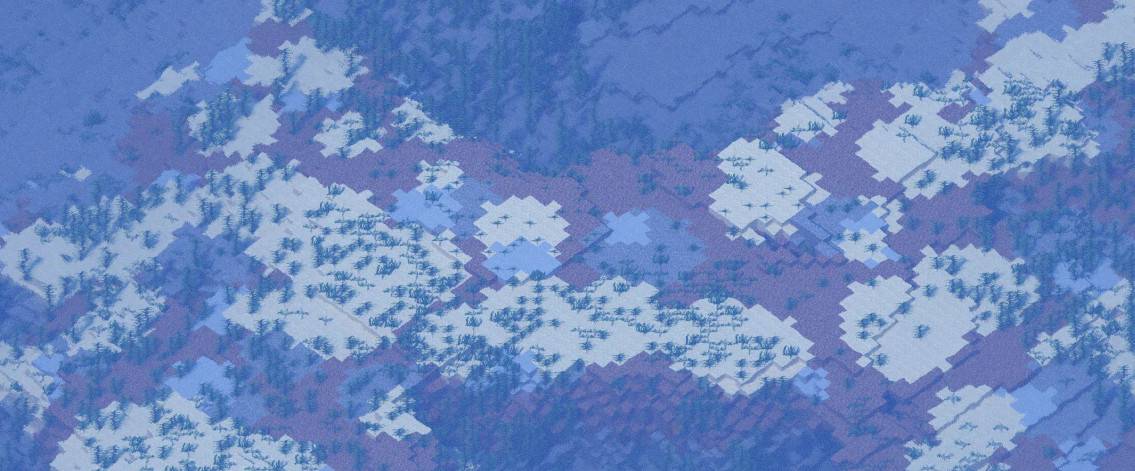 Minecraft group roaming: cold water ocean