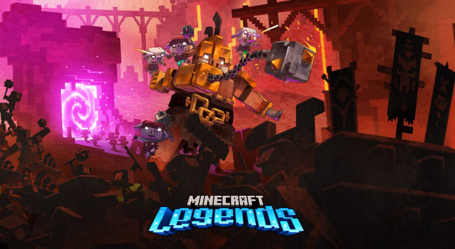 Official push released the latest publicity map of "Minecraft: Legend"