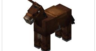 Minecraft mule