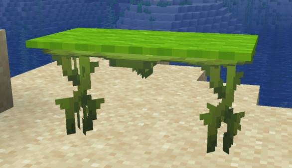 What is the use of Minecraft small hanging leaves?