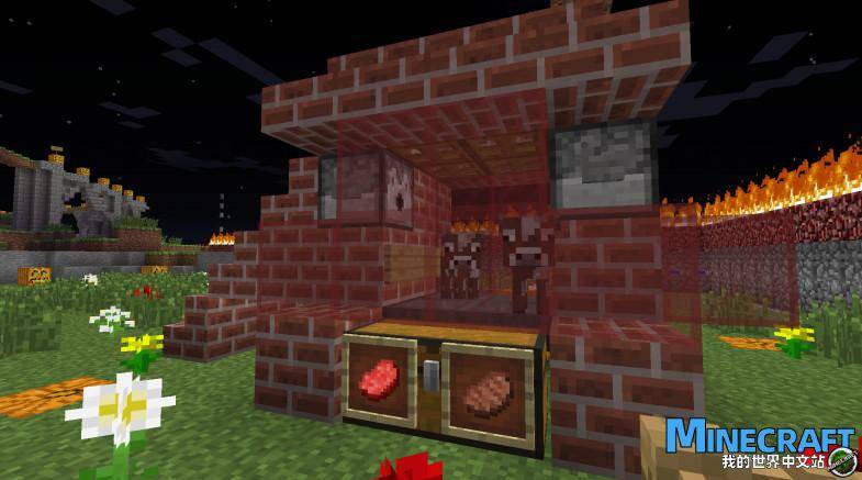 How to brush the meat of Minecraft