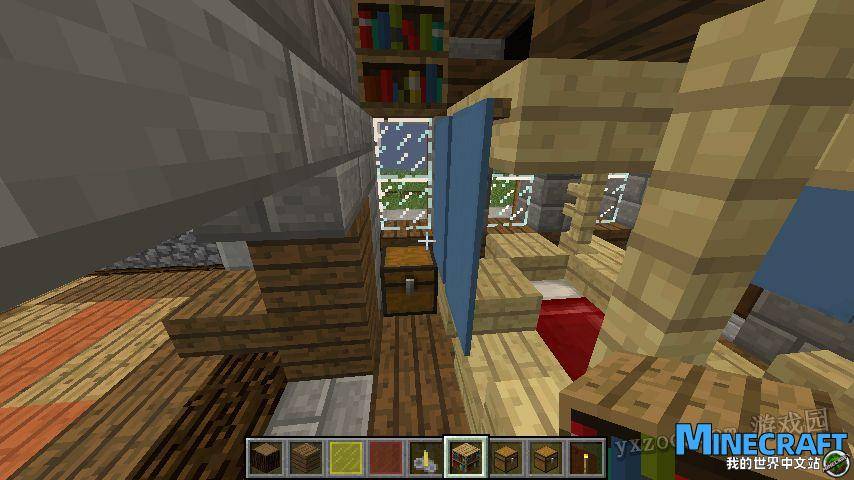 Minecraft rural villa interior tutorial how to make good -looking retro villa interior