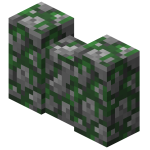 What is the moss stone wall of minecraft moss stone wall?