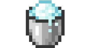 What is the use of Minecraft fine snow barrel?