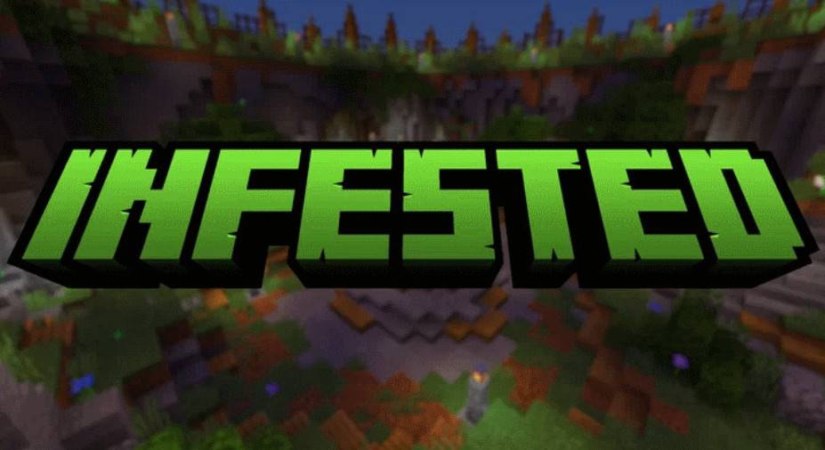 Minecraft1.18.1 insect erosion Infested map archive
