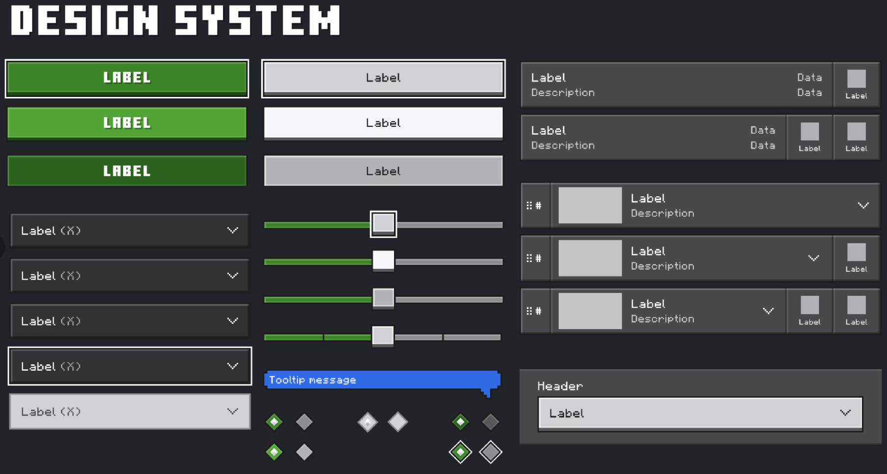Pirelenito, the technical head of the UI team of Mojang, share the new UI design of the base rock version