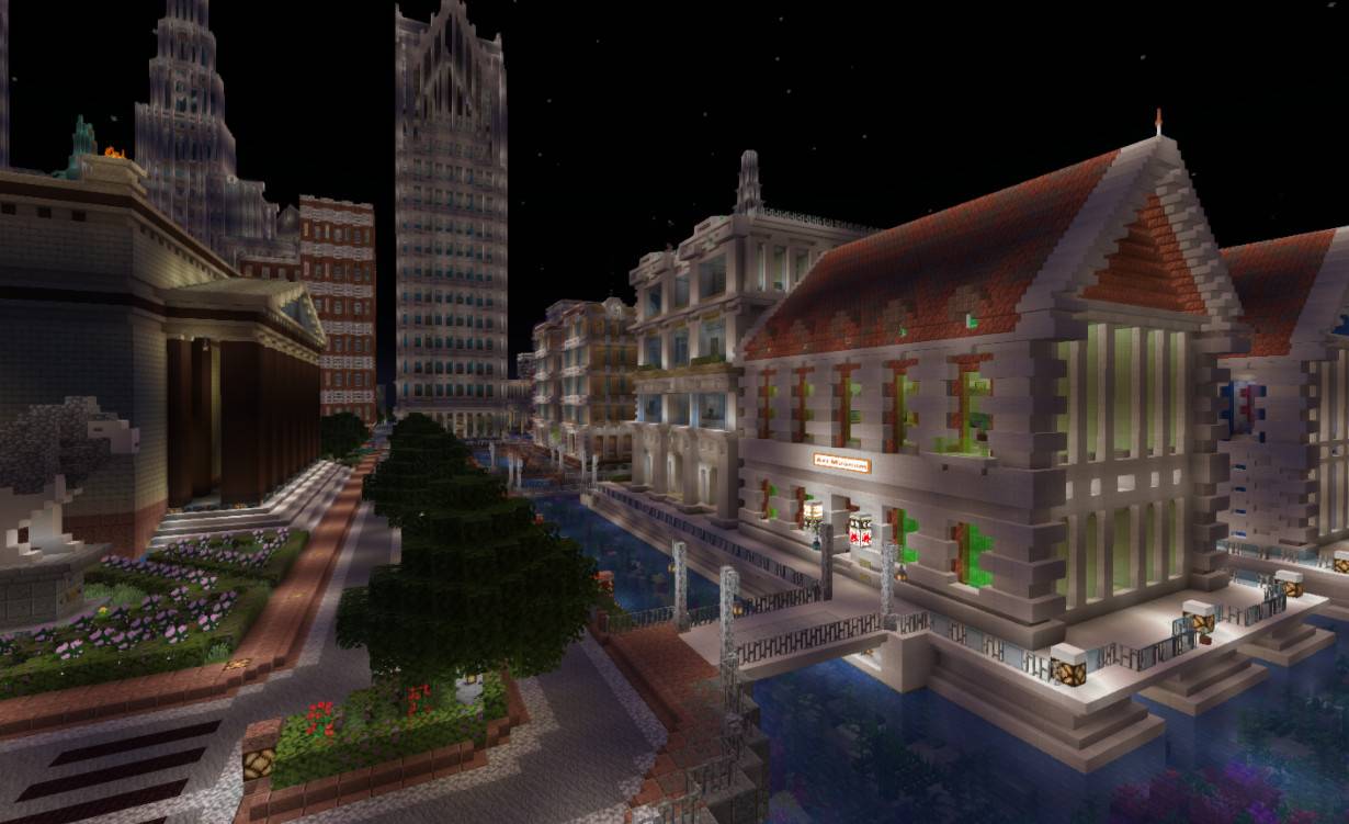 Minecraft1.18.1 Glory City Radiant City Office Map Archive