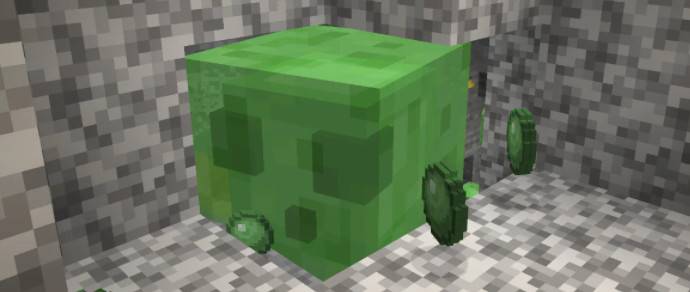 Minecraft backpacking: mucus ball