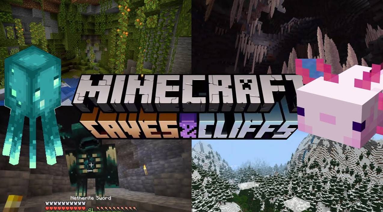 Summary of Minecraftjava version 1.17 cave and cliff update content summary