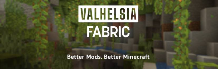 Minecraft1.17.1 Valhelsia Fabric integration package