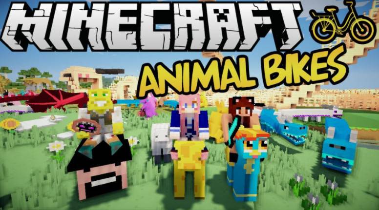 Minecraft 1.16.5-1.6.4 Animal Bikes Mod
