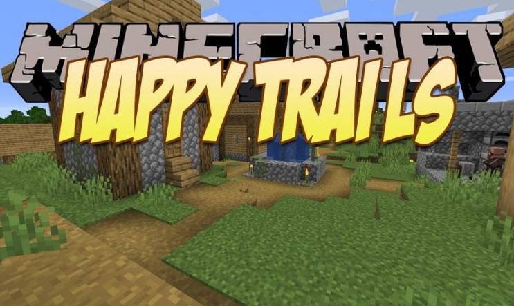 Minecraft 1.18.1-1.12.2 Happy path Happy Trails Mod