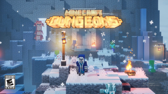 To celebrate Minecraft Dungeon, the number of players exceeds 15 million officials now hold the "Frost Festival&quo