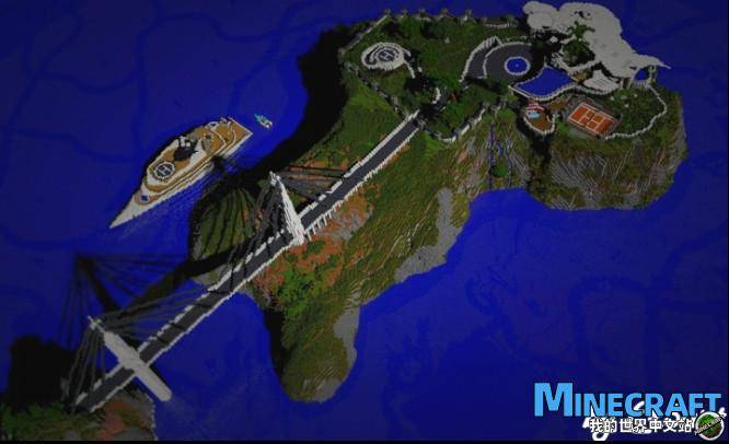 Minecraft1.12.2 Functional Modern Villa Functional Modern House map archive
