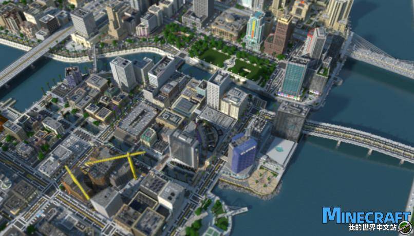 Minecraft Greenfield Modern City Greenfield Map Archive